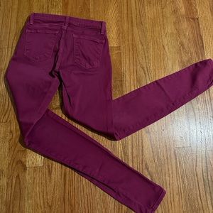 Jbrand jeans size 24 in purple